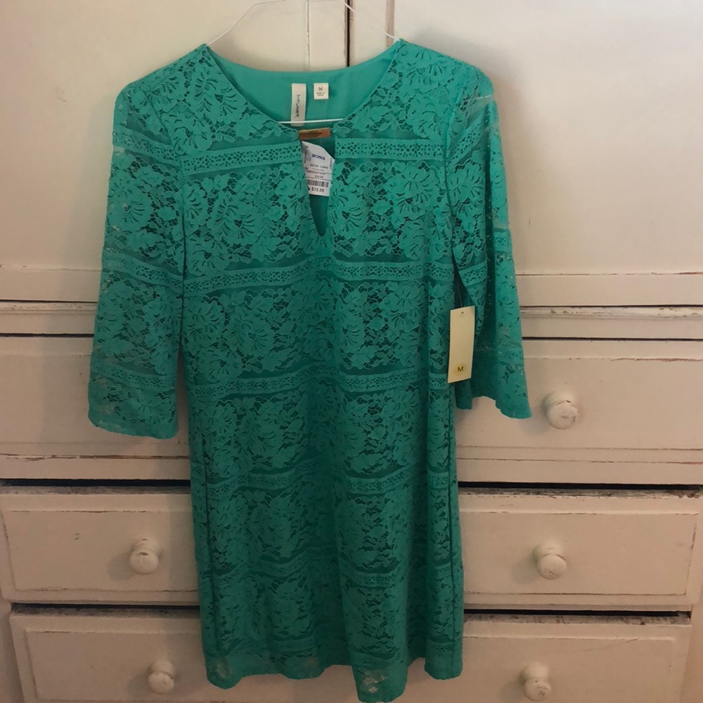 Green Lace Dress
